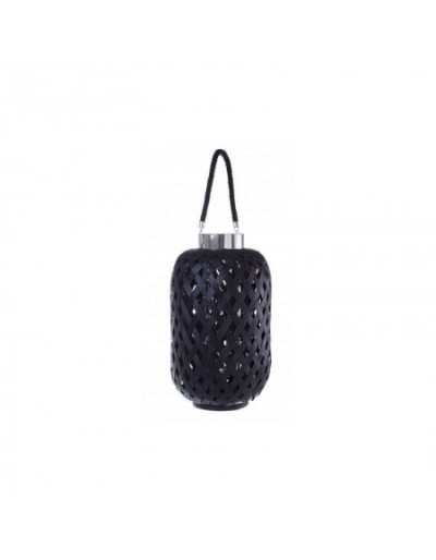 Black Oval Tanzania Lantern L