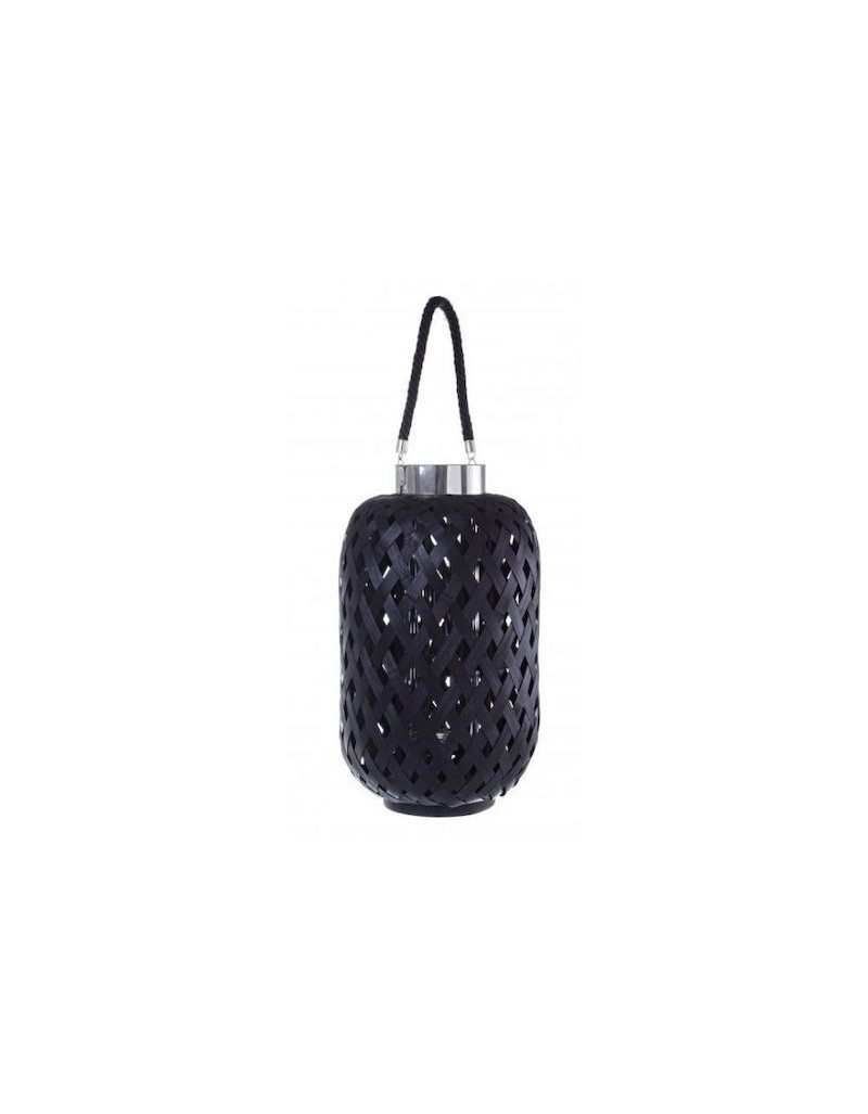 Svart oval Tanzania Lantern L Svart oval Tanzania Lantern L