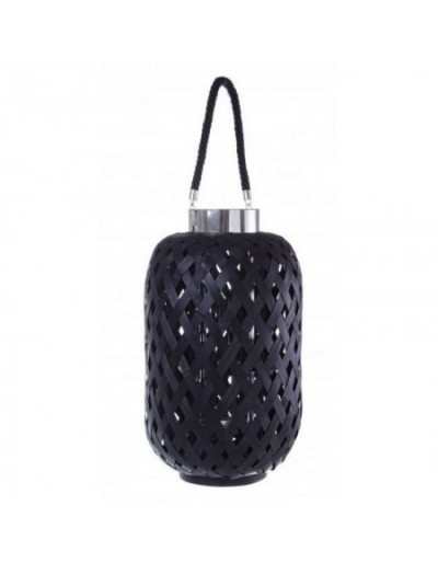 Black Oval Tanzania Lantern L