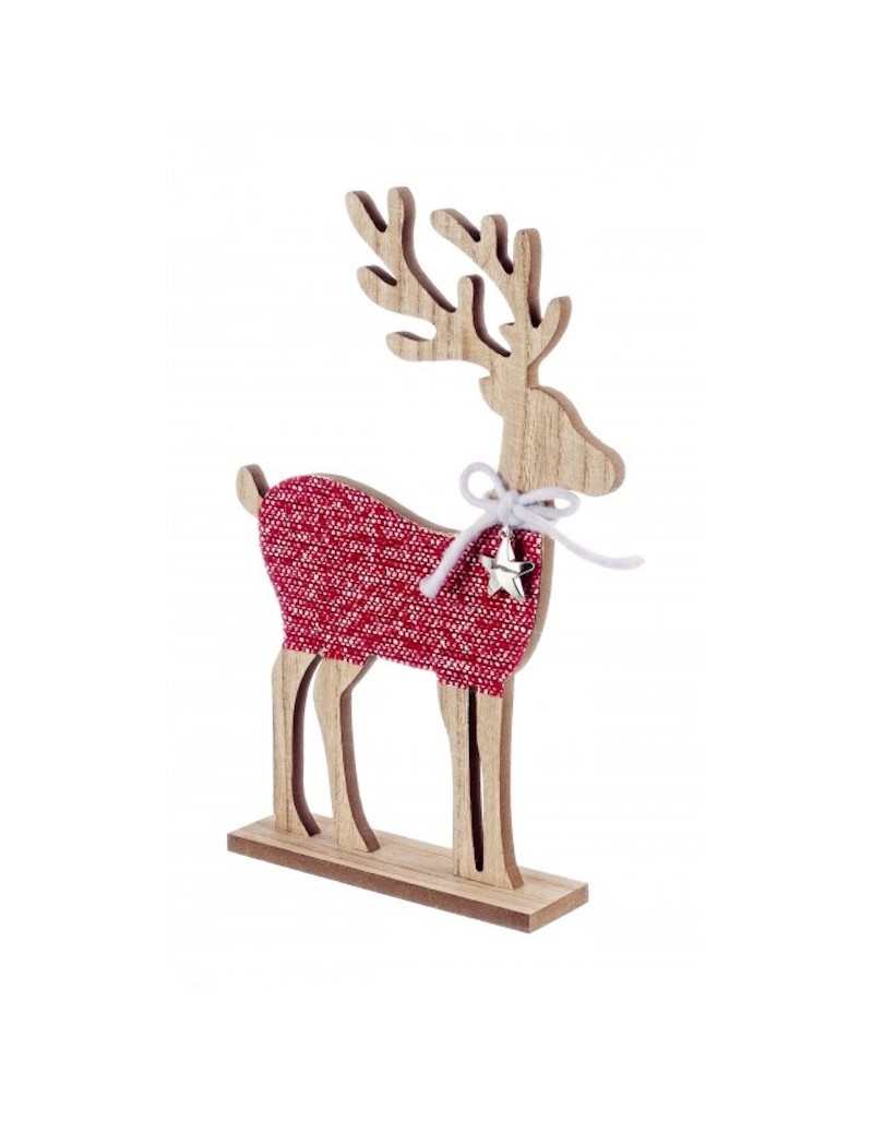 Reindeer Bruges Front Red