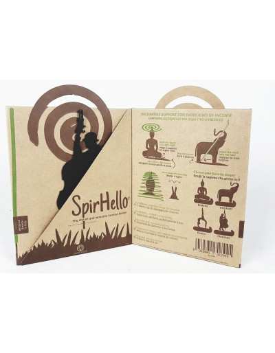 Musician brings incense SpirHello packaging