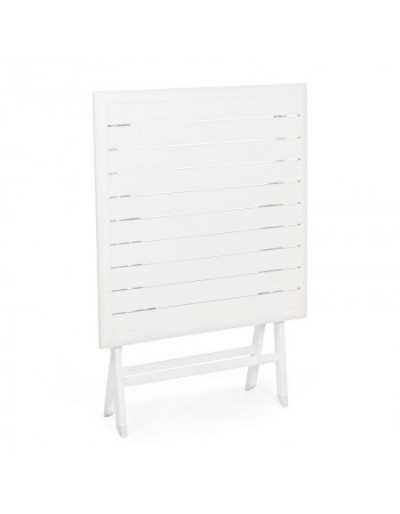 Folding Table Elin 70 cm White