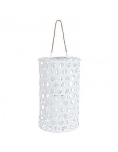 White Hexagon Lantern L