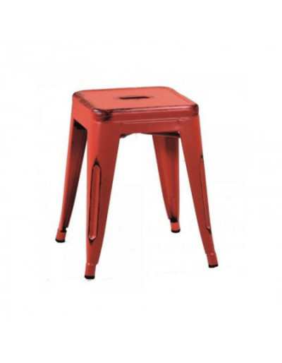 Tabouret Bristol Fer Rouge