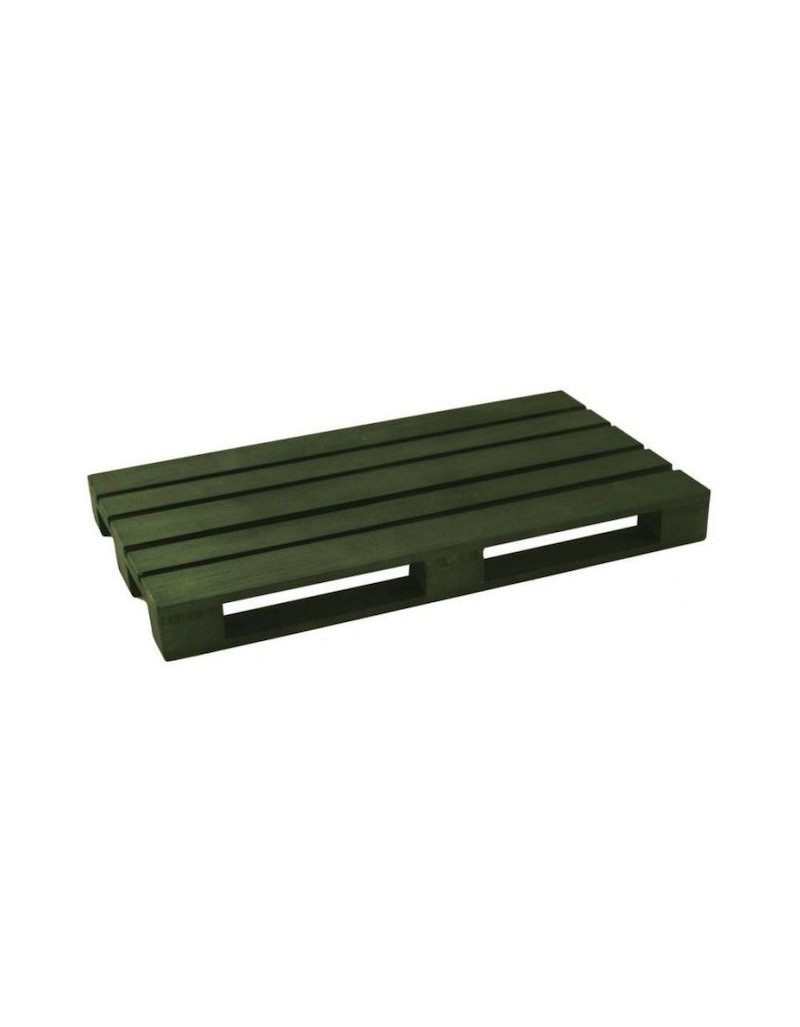 Groene houten palletsnijplank