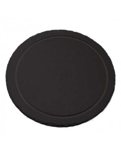 Ronde leisteen placemat