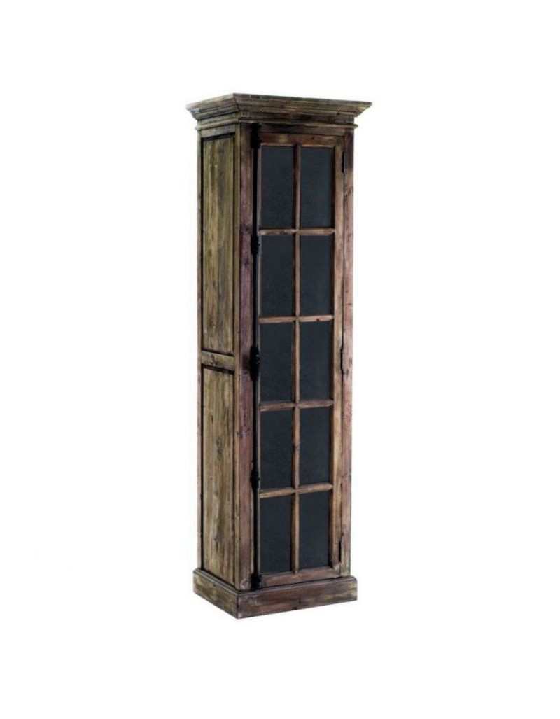 1 Door Natural Display Cabinet