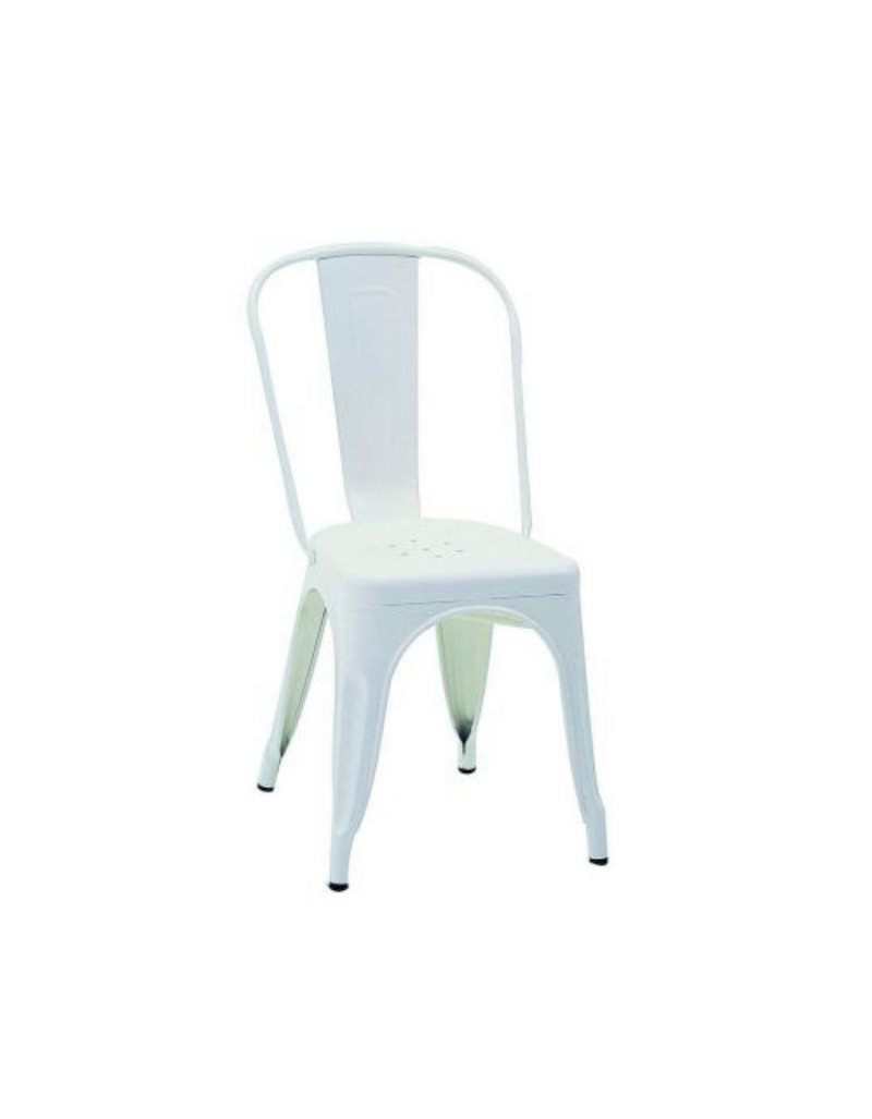 Bristol Iron Chair White