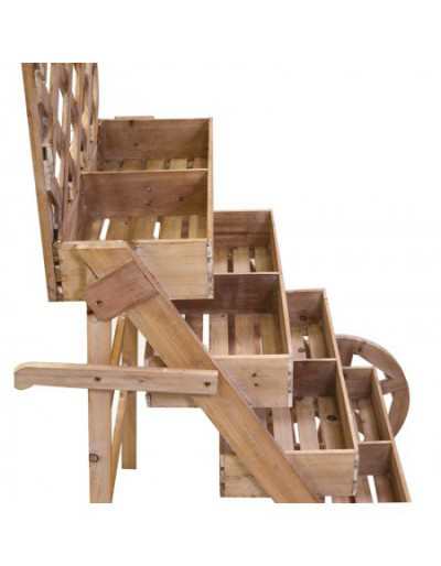 4 Floors Wooden Cart...