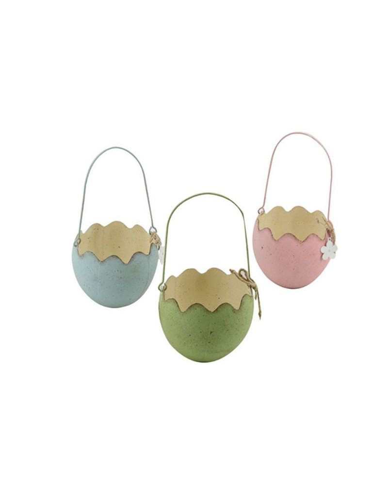 Assorted Metal Egg Basket...