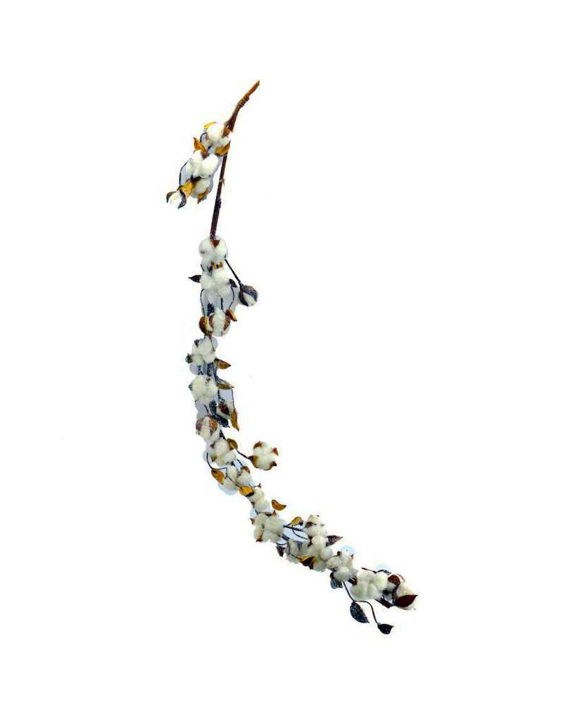 White Wreath Real Cotton... White Wreath Real Cotton...