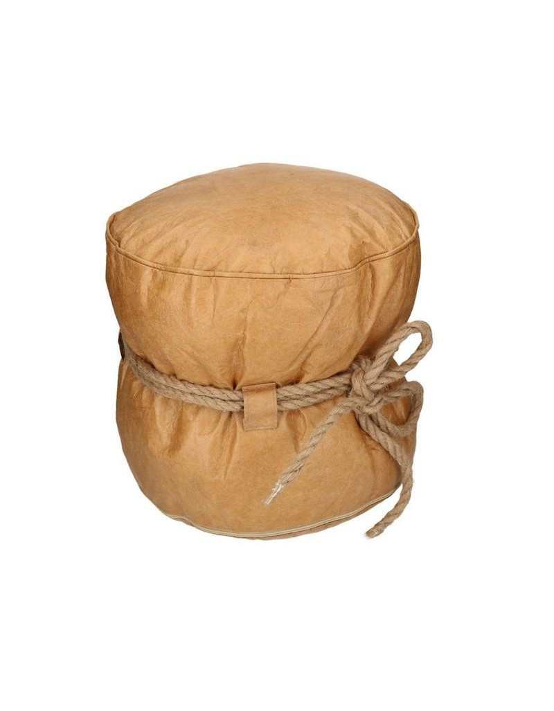 Pouf Tondo Cellulosa Sabbia... Pouf Tondo Cellulosa Sabbia...