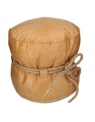 Pouf rond en cellulose...