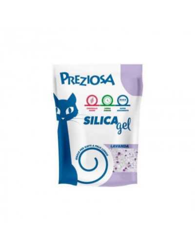 Lettiera Preziosa Silica Profumata Lavanda 2.25 Kg