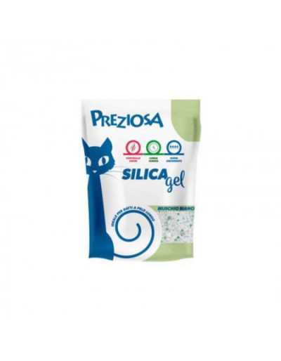 Arena Perfumada Silica Preciosa Almizcle Blanco 2,25 Kg