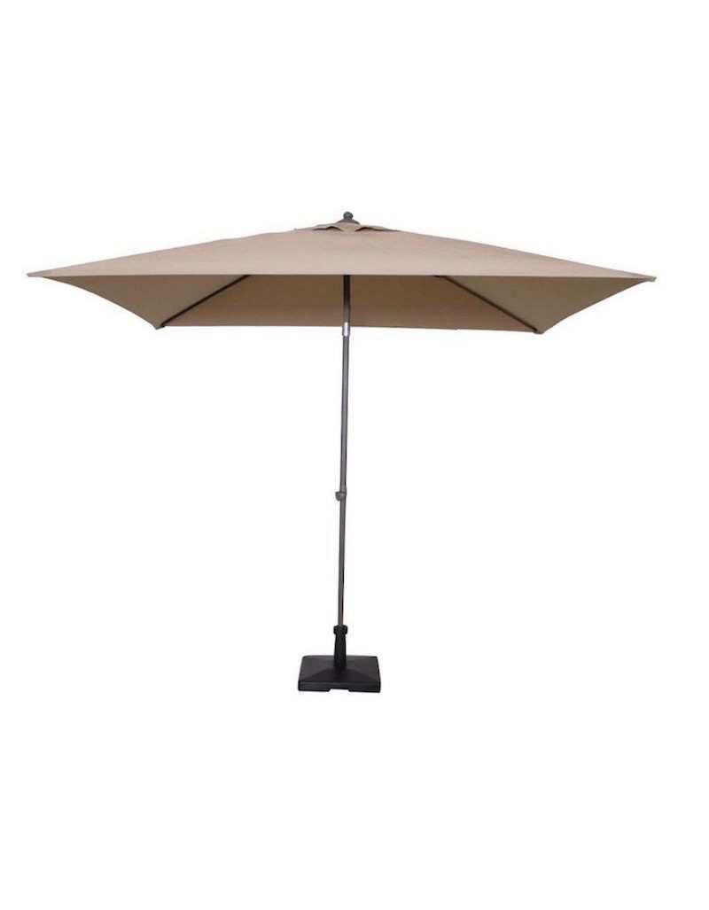 Schöner Regenschirm 2 x 3 Tortora