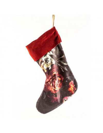 Stocking Floral Christmas Decoration