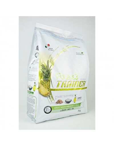 Cibo Cane Fitness 3 Trainer Med/Max Anatra e Riso 3 Kg