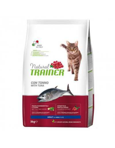 NATURAL CAT ADULT CON TONNO KG3