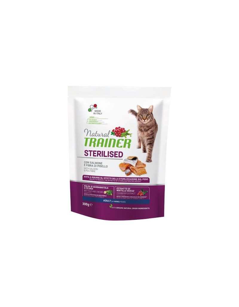 KOT NATURALNY DOROSŁY STERYLIZOWANY ŁOSOSEM 300GR KOT NATURALNY DOROSŁY STERYLIZOWANY ŁOSOSEM 300GR