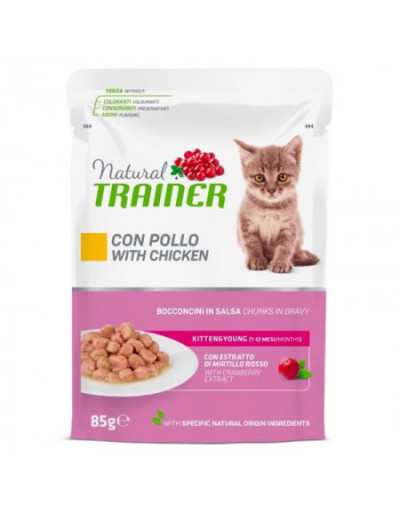 NATURAL CAT KITTEN MET KIP 85GR