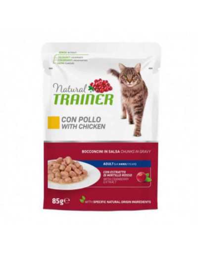 CHAT ADULTE NATUREL AU POULET 85GR