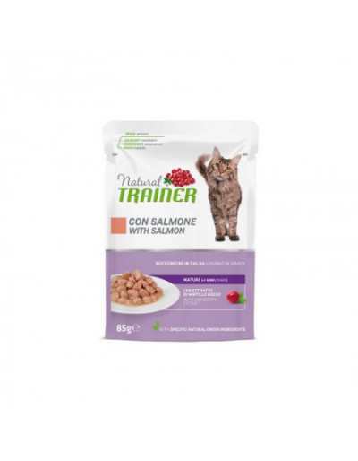 NATURAL CAT MATURE CON SALMONE 85GR