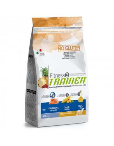 FITNESS3 DOG ADULT MED/MAX CON SALMONE KG 3