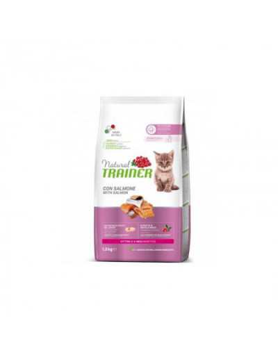 NATURAL CAT KITTEN CON SALMONE KG1