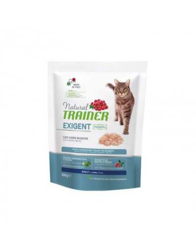 NATURAL CAT EXIGENT CON CARNI BIANCHE 300GR