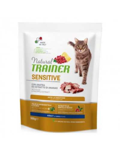 NATURAL CAT SP SENSITIVE ANATRA 300GR
