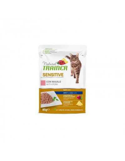 NAT. KATZE SP. SENSITIVE SCHWEINEBEUTEL 85GR