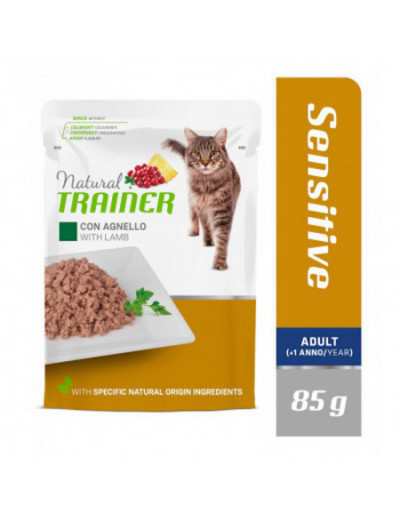 NAT. CAT SP. SENSITIVE LAMB BUSTA 85GR