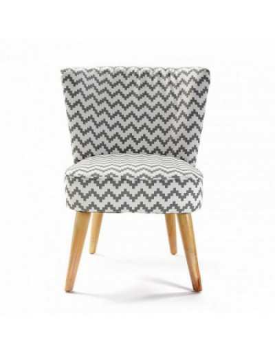 Chevron armchair