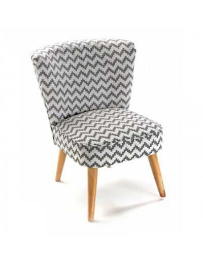 Chevron armchair