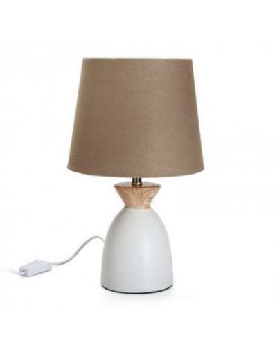 Biała ceramiczna lampa