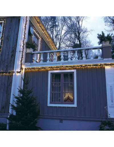 Cold White Christmas Lighting Garland