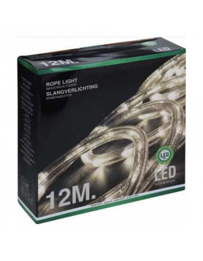 Tubo de luz LED cálida 12 m