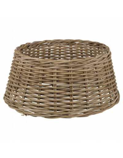 Cesta Copribase Albero di Natale Beige
