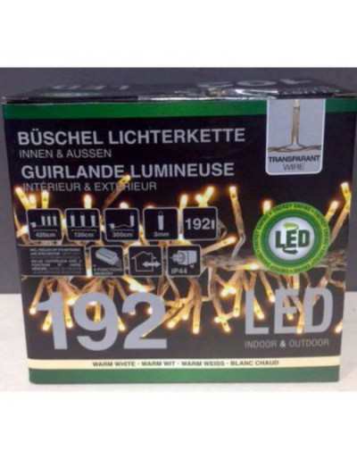 Girlande 192 warmweiße LEDs