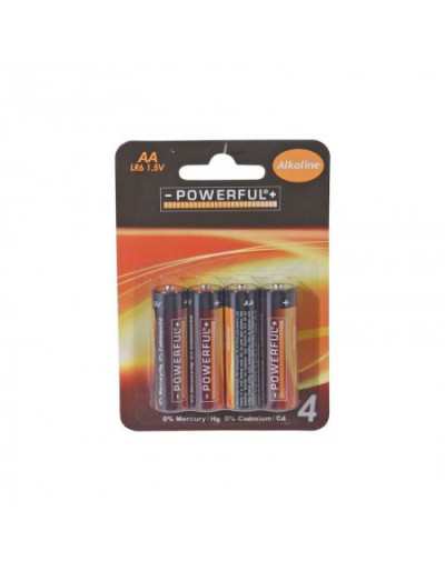 4 AA alkaline batteries