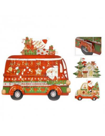3 Assorted Wooden Advent...