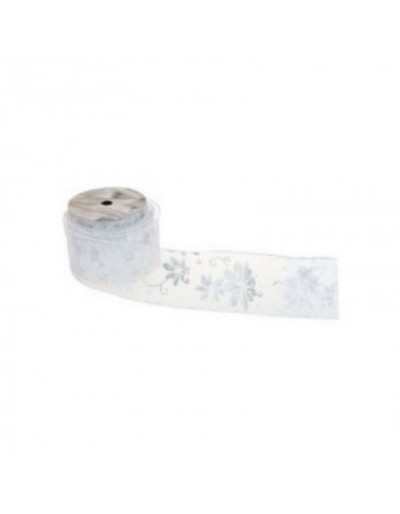 White Organza Ribbon