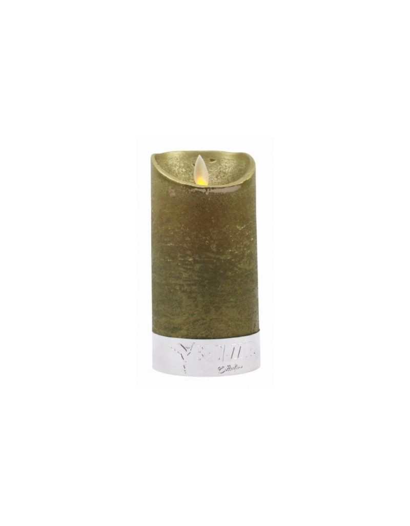 Candle Magic Flame LED H15 Gold Candle Magic Flame LED H15 Gold