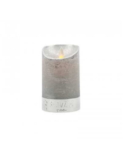 Candle Magic Flame LED H12.5 Silver