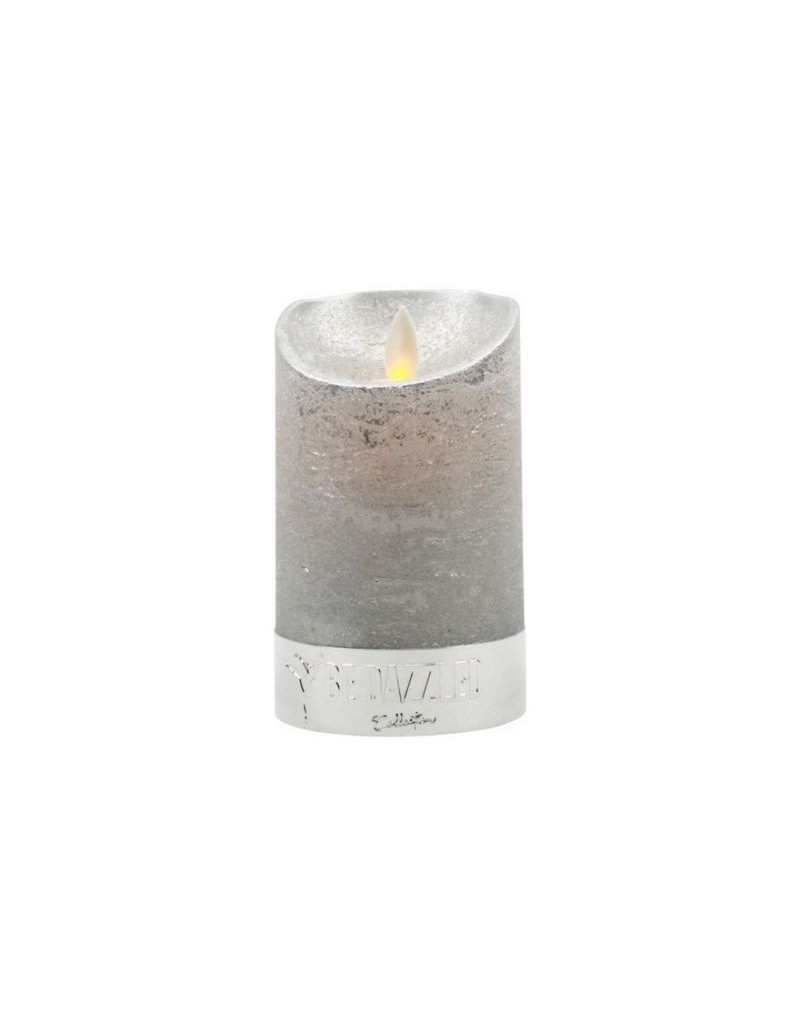 Candle Magic Flame LED H12.5 Silver