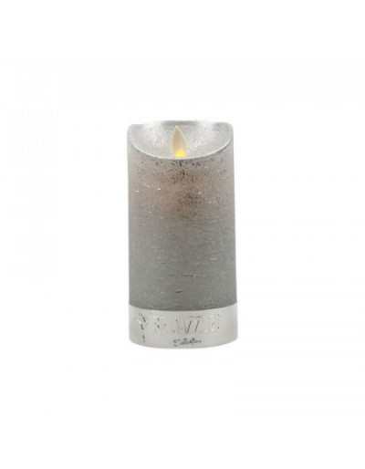 Candle Magic Flame LED H15 Silver