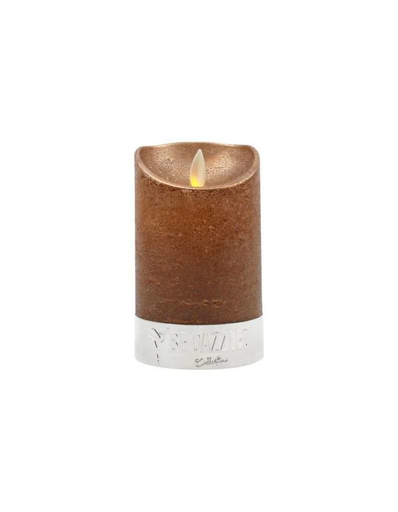 Candle Magic Flame LED H12.5 Bronze Candle Magic Flame LED H12.5 Bronze