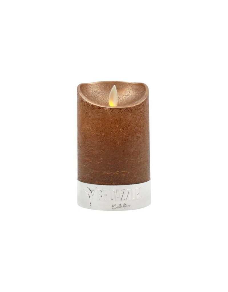 Candle Magic Flame LED H12.5 Bronze