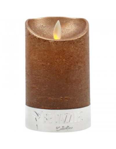 Candle Magic Flame LED H12.5 Bronze